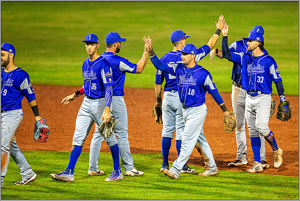 35. European-Championship-Baseball Italy-France 16-2, 07.09.2019