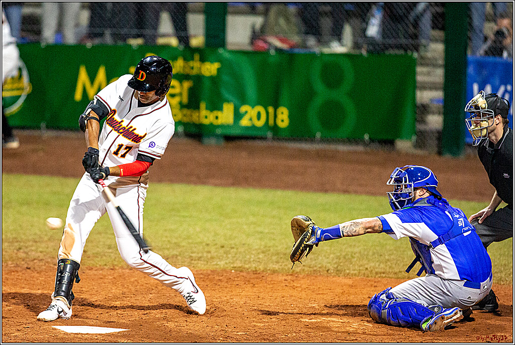35. European-Championship-Baseball Israel-Germany 4-2, 09.09.2019