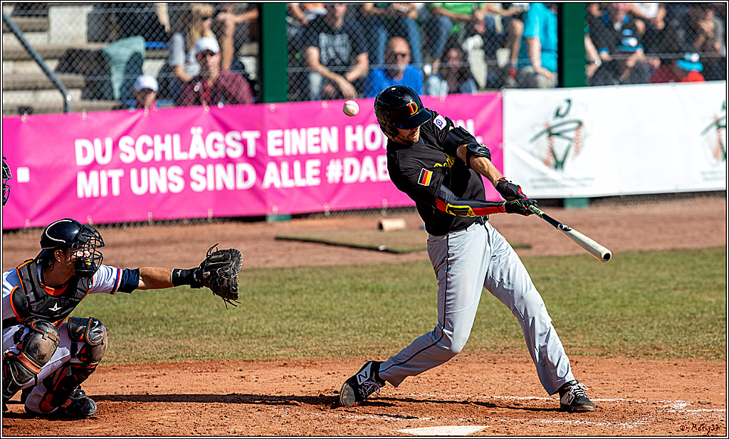 35. European-Championship-Baseball Germany vs. Czech Republic; Bonn, 15.09.2019
