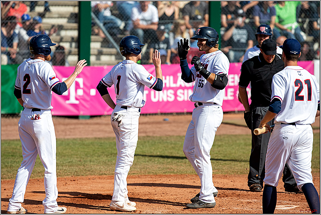 35. European-Championship-Baseball Germany vs. Czech Republic; Bonn, 15.09.2019