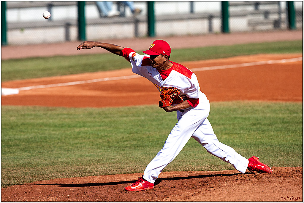 35. European-Championship-Baseball Israel vs. Spain; Bonn, 15.09.2019