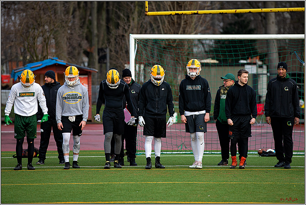 Trainingstag Cologne Crocodiles; Koeln, 08.01.2022