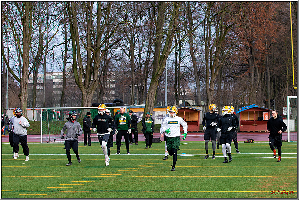 Trainingstag Cologne Crocodiles; Koeln, 08.01.2022