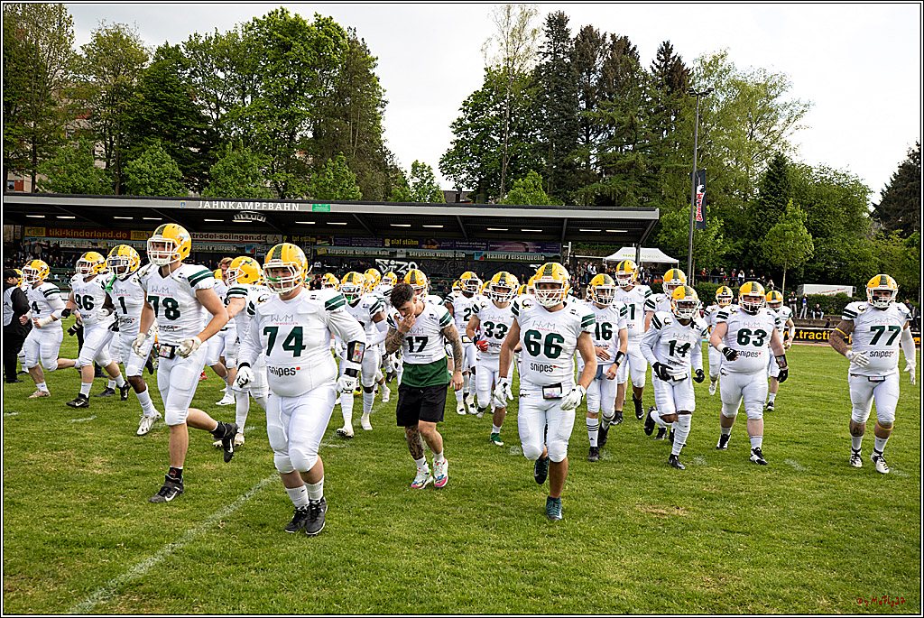 GFL - Charity Bowl, Solingen Paladins vs Cologne Crocodiles, 30.04.2022