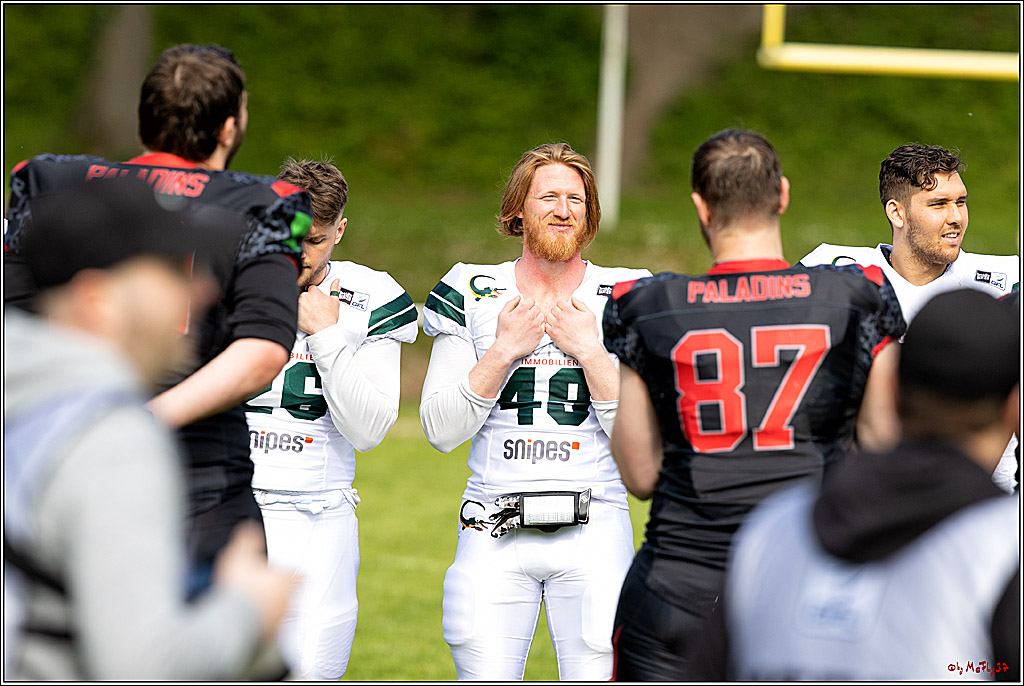 GFL - Charity Bowl, Solingen Paladins vs Cologne Crocodiles, 30.04.2022
