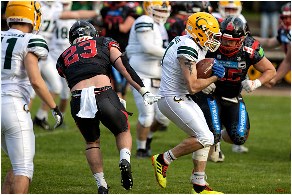 GFL - Charity Bowl, Solingen Paladins vs Cologne Crocodiles, 30.04.2022