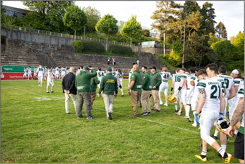 GFL - Charity Bowl, Solingen Paladins vs Cologne Crocodiles, 30.04.2022