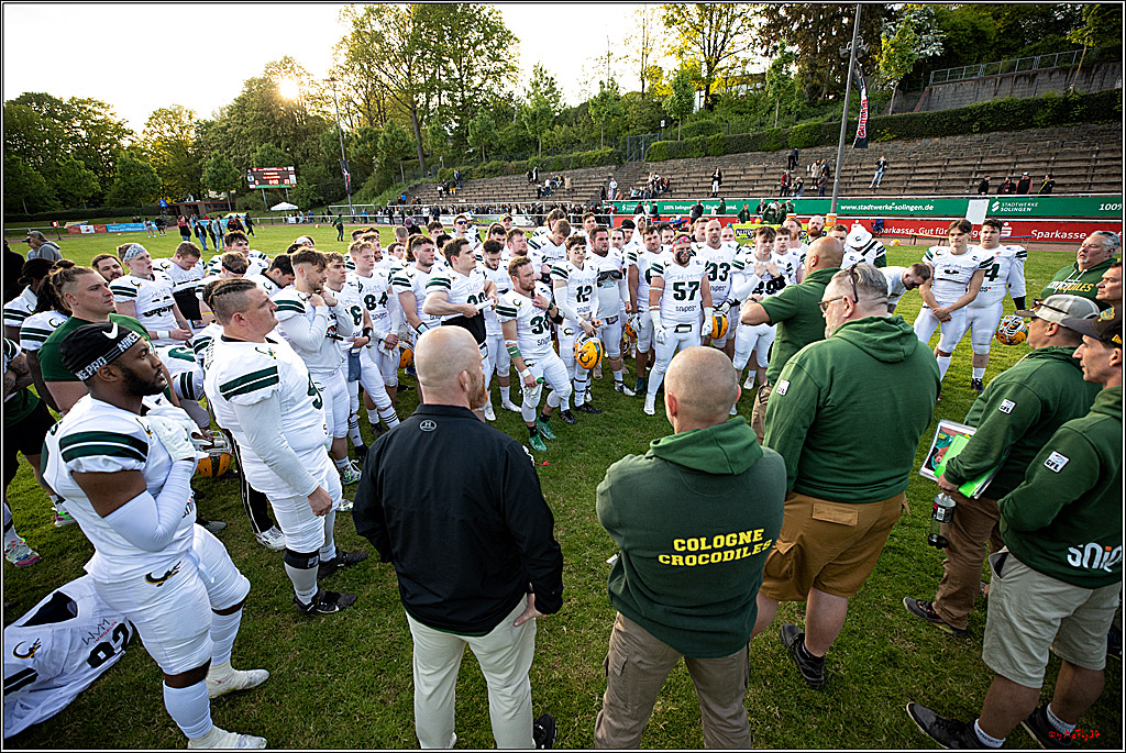 GFL - Charity Bowl, Solingen Paladins vs Cologne Crocodiles, 30.04.2022