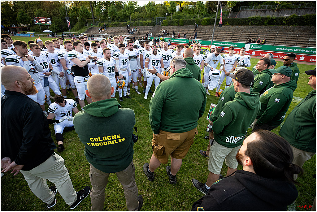 GFL - Charity Bowl, Solingen Paladins vs Cologne Crocodiles, 30.04.2022