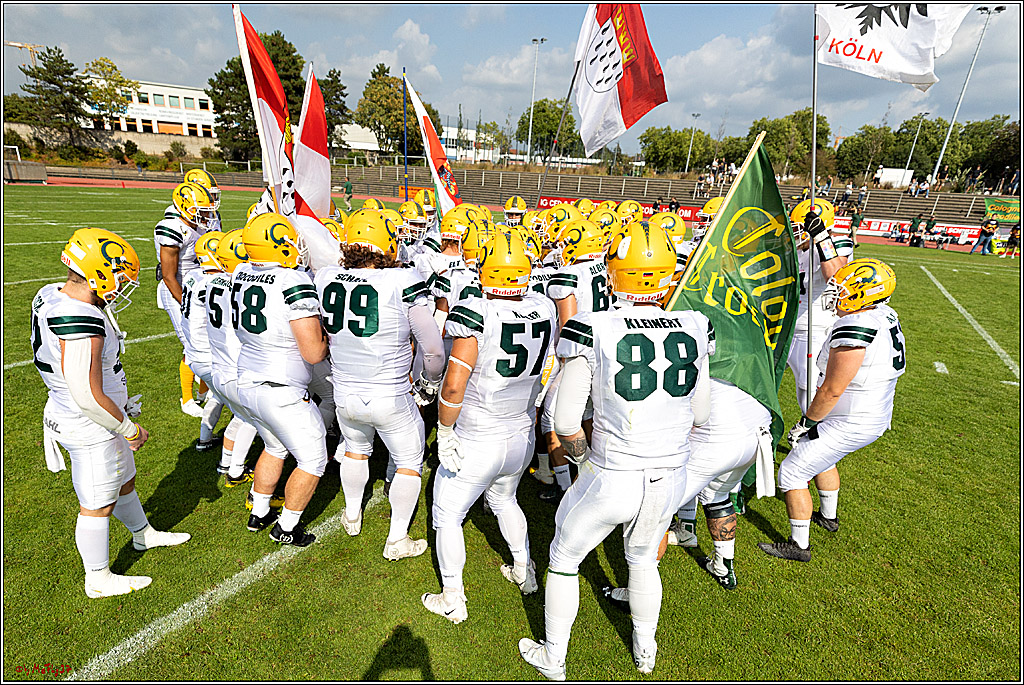 GFL, Düsseldorf Panther - Cologne Crocodiles; Düsseldorf, 20.08.2022