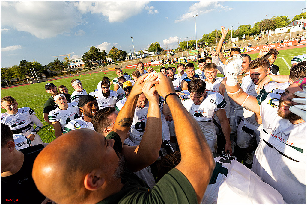 GFL, Düsseldorf Panther - Cologne Crocodiles; Düsseldorf, 20.08.2022