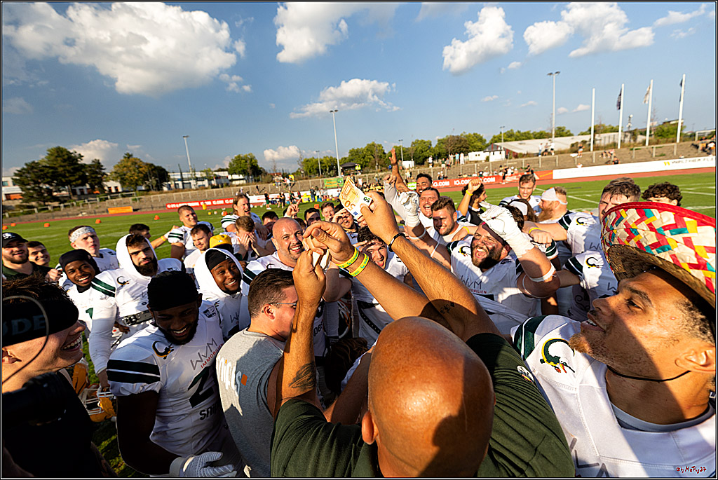 GFL, Düsseldorf Panther - Cologne Crocodiles; Düsseldorf, 20.08.2022