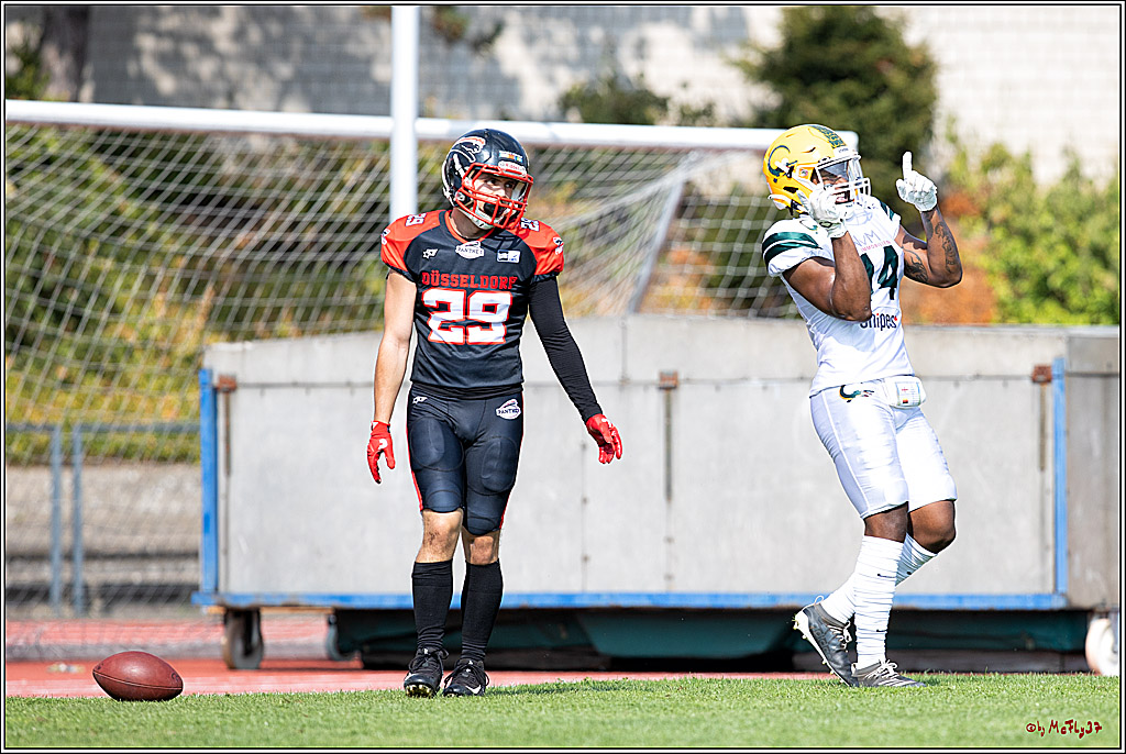 GFL, Düsseldorf Panther - Cologne Crocodiles; Düsseldorf, 20.08.2022