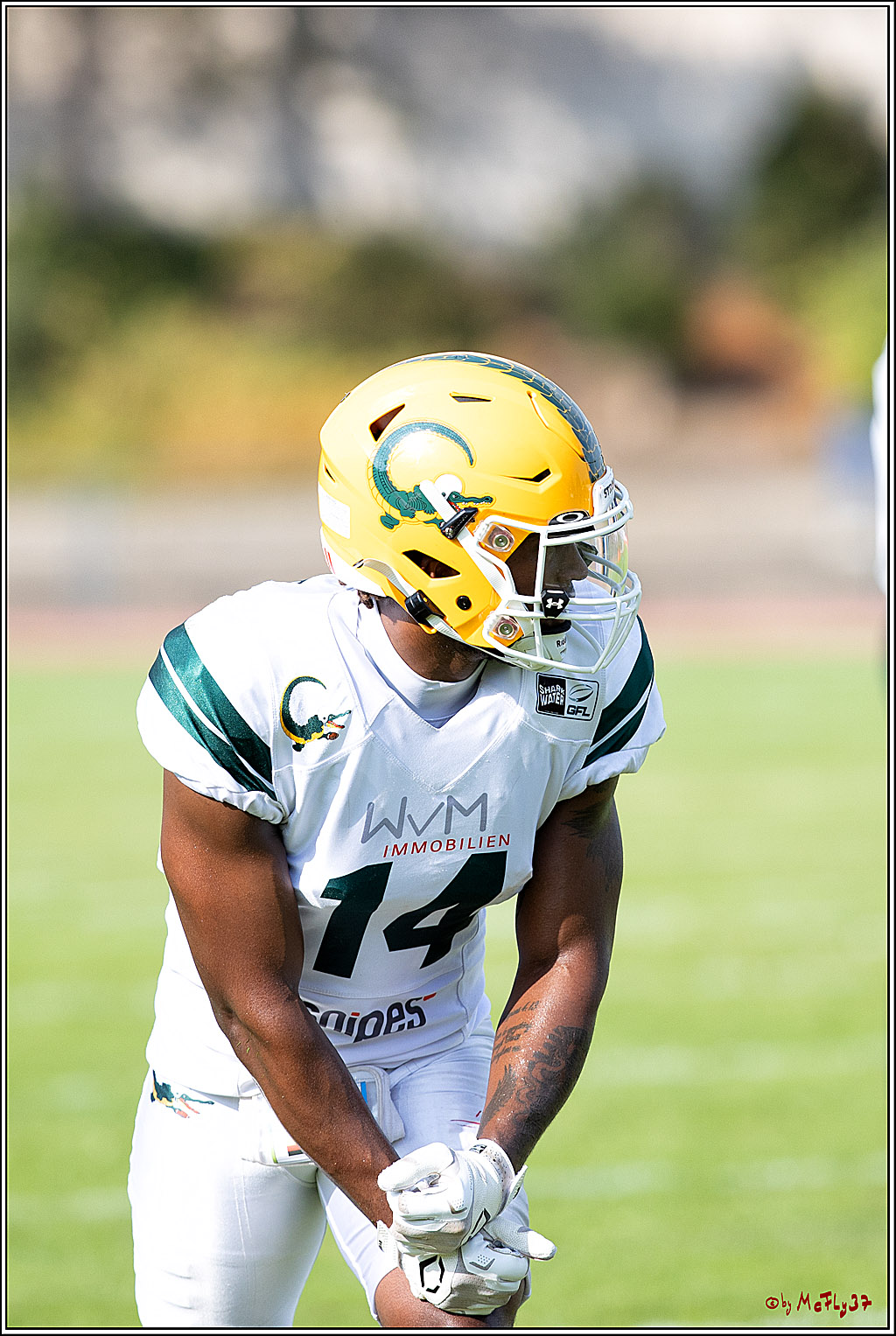 GFL, Düsseldorf Panther - Cologne Crocodiles; Düsseldorf, 20.08.2022