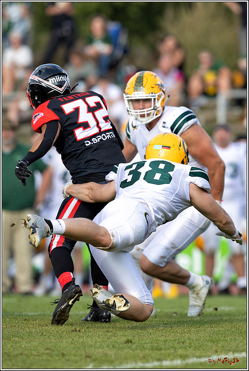 GFL, Düsseldorf Panther - Cologne Crocodiles; Düsseldorf, 20.08.2022