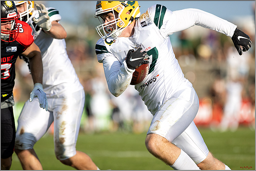 GFL, Düsseldorf Panther - Cologne Crocodiles; Düsseldorf, 20.08.2022