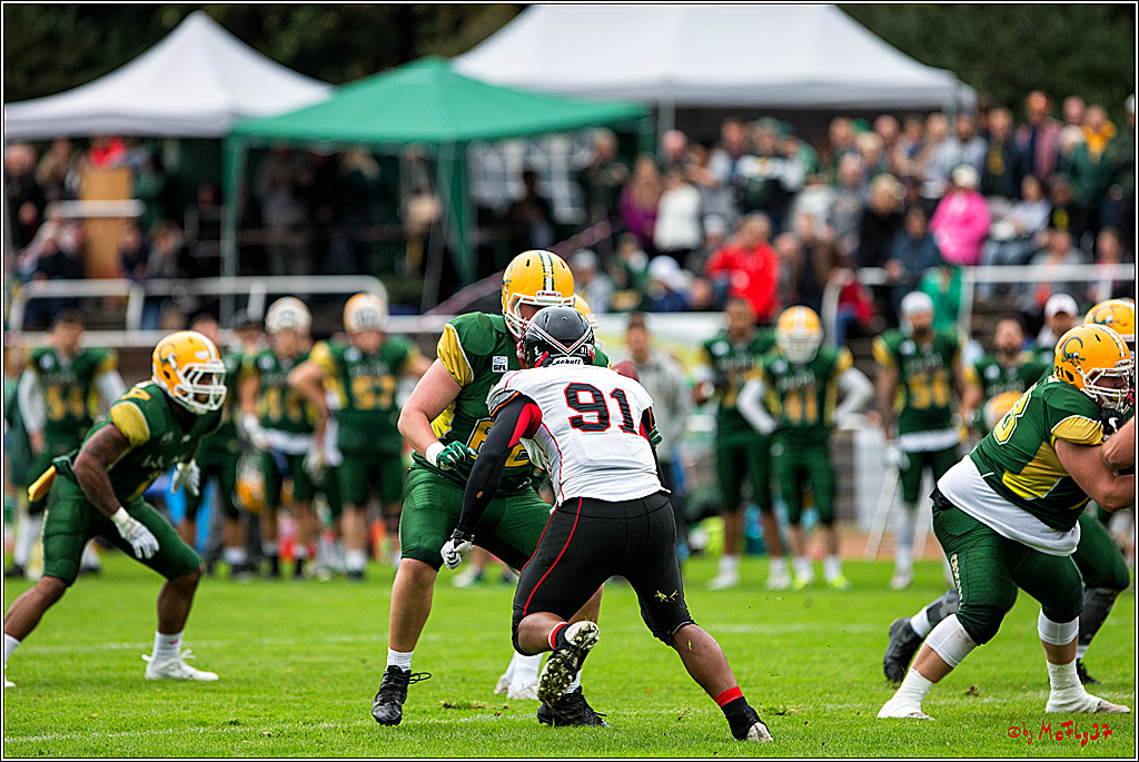 Rueckspiel Relegationsspiel Cologne Crocodiles Duesseldorfer Panther 24-0 2.9.2016