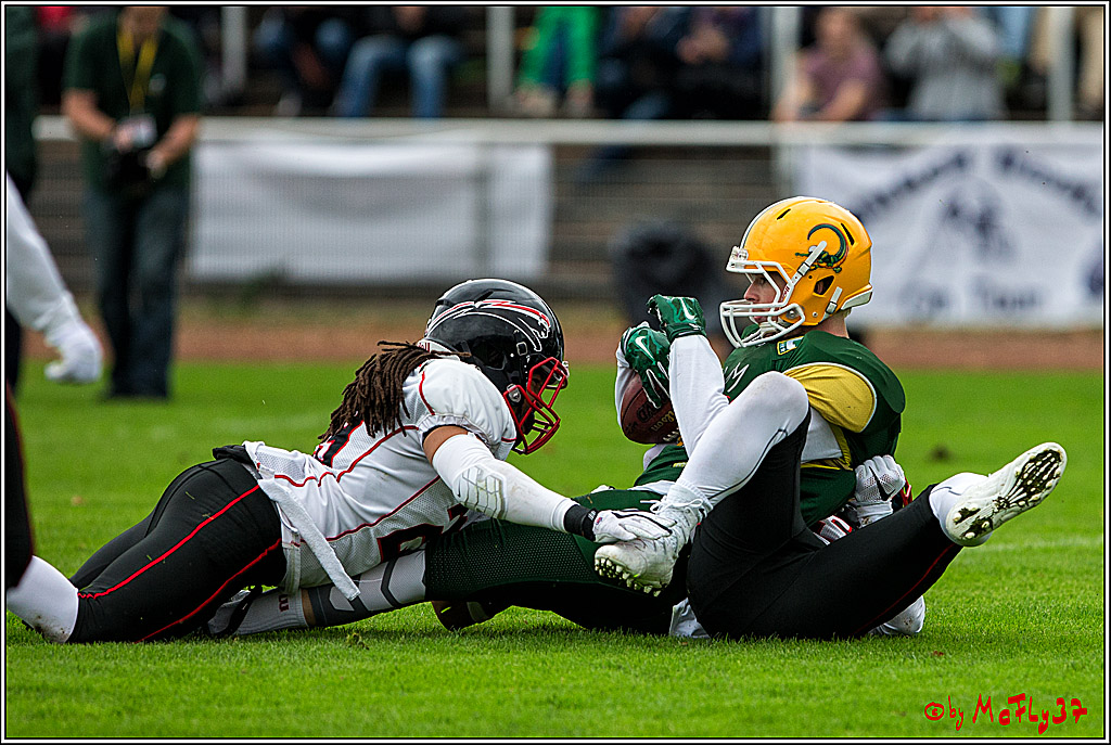 Rueckspiel Relegationsspiel Cologne Crocodiles Duesseldorfer Panther 24-0 2.9.2016