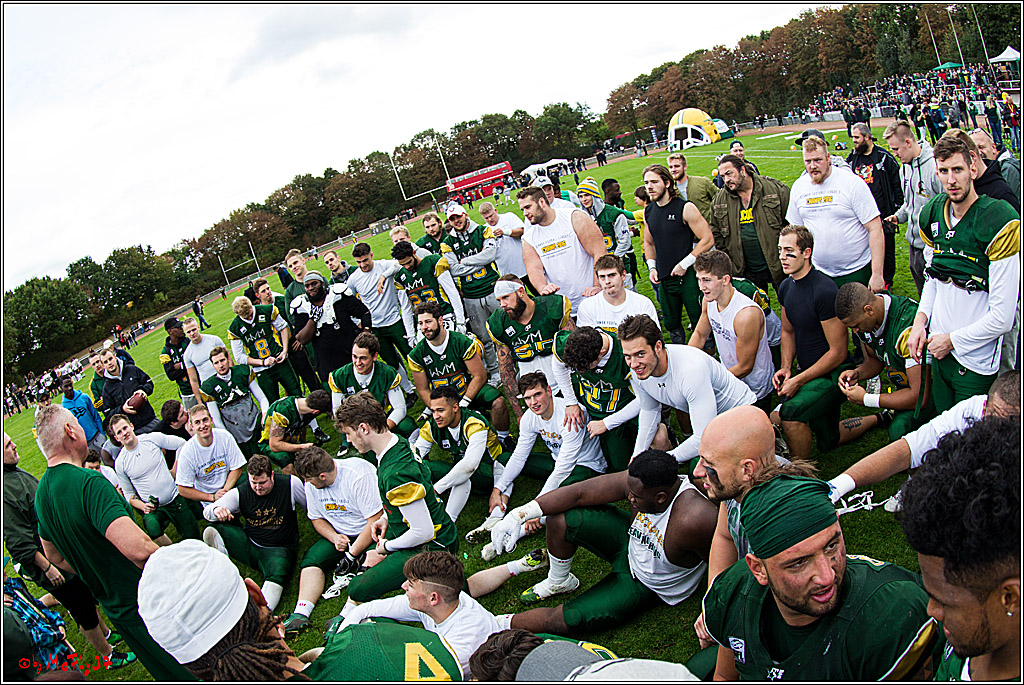 Rueckspiel Relegationsspiel Cologne Crocodiles Duesseldorfer Panther 24-0 2.9.2016