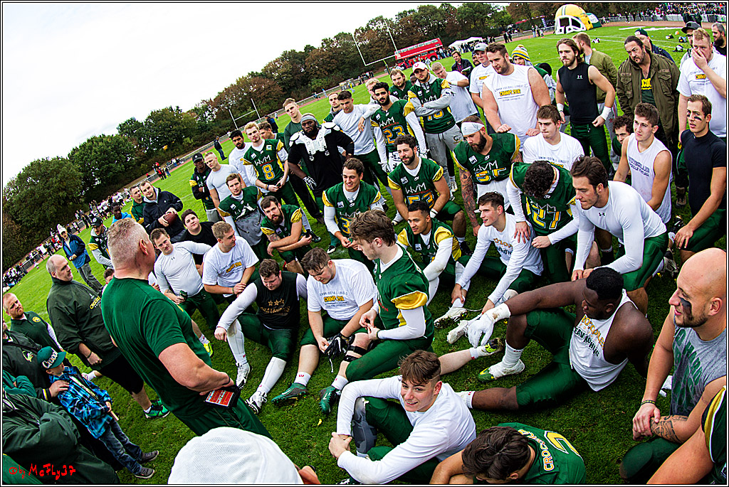 Rueckspiel Relegationsspiel Cologne Crocodiles Duesseldorfer Panther 24-0 2.9.2016