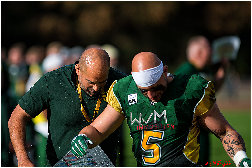 Rueckspiel Relegationsspiel Cologne Crocodiles Duesseldorfer Panther 24-0 2.9.2016
