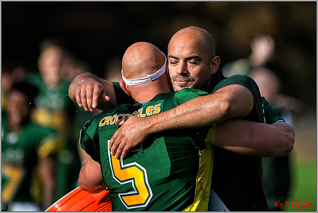 Rueckspiel Relegationsspiel Cologne Crocodiles Duesseldorfer Panther 24-0 2.9.2016