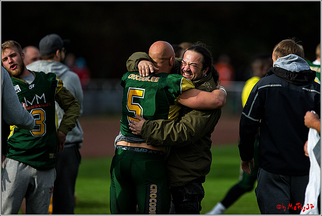 Rueckspiel Relegationsspiel Cologne Crocodiles Duesseldorfer Panther 24-0 2.9.2016