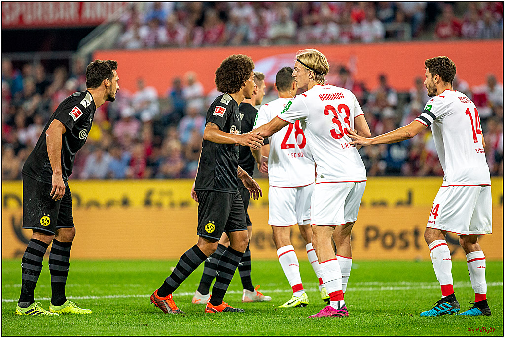 Fussball 1.Bundesliga, 1.FC Koeln - Borussia Dortmund, 23.08.2019