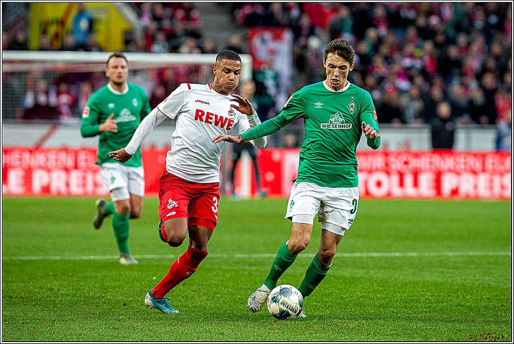 Fussball 1. Fussball Bundesliga, 1.FC Koeln - SV Werder Bremen, 21.12.2019