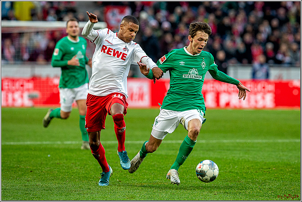 Fussball 1. Fussball Bundesliga, 1.FC Koeln - SV Werder Bremen, 21.12.2019
