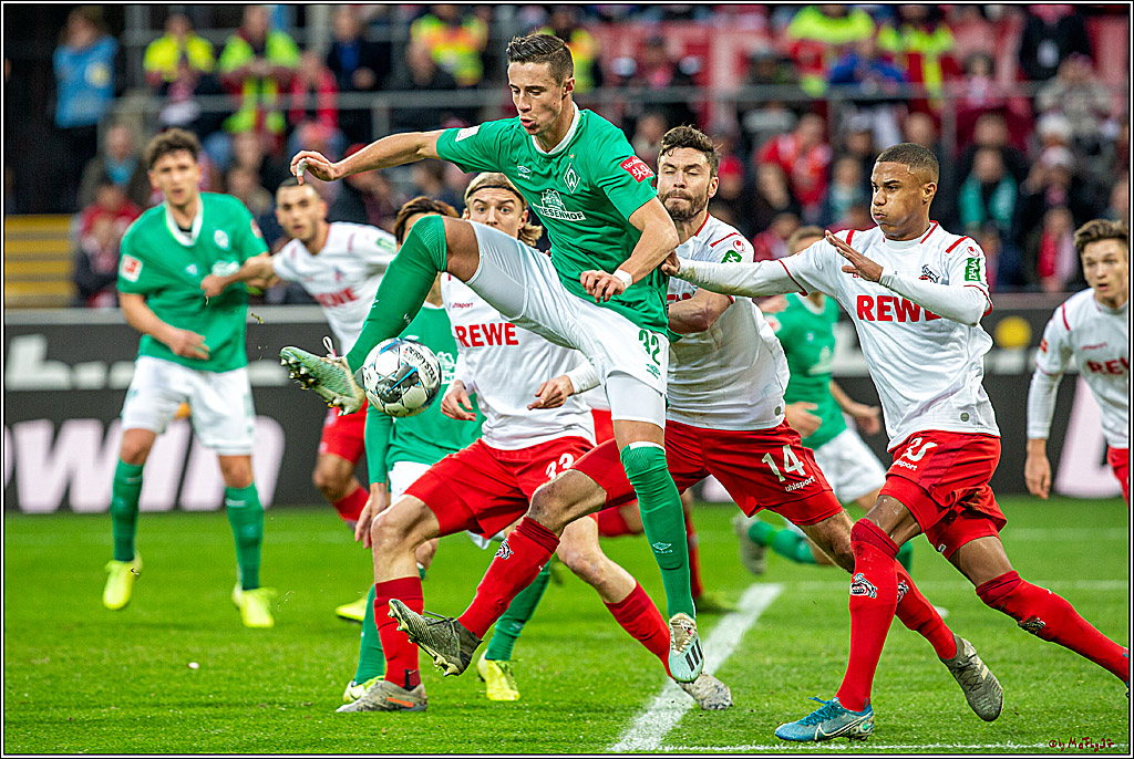 Fussball 1. Fussball Bundesliga, 1.FC Koeln - SV Werder Bremen, 21.12.2019