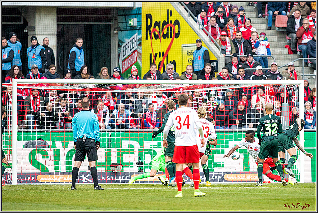 Fussball 1. Fussball Bundesliga, 1.FC Koeln - VfL Wolfsburg, 18.01.2020