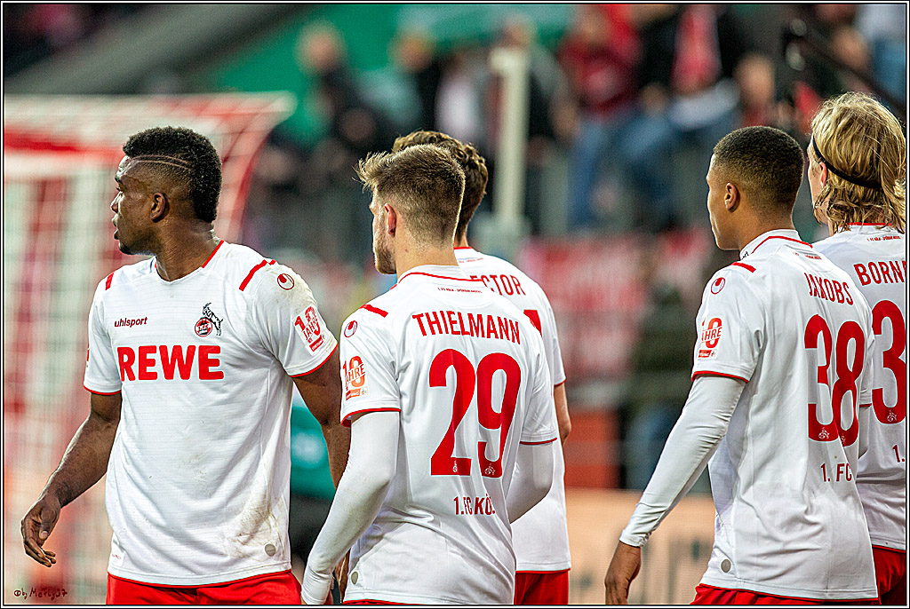 Fussball 1. Fussball Bundesliga, 1.FC Koeln - VfL Wolfsburg, 18.01.2020