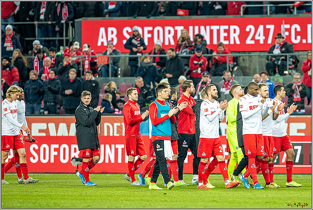 Fussball 1. Fussball Bundesliga, 1.FC Koeln - VfL Wolfsburg, 18.01.2020