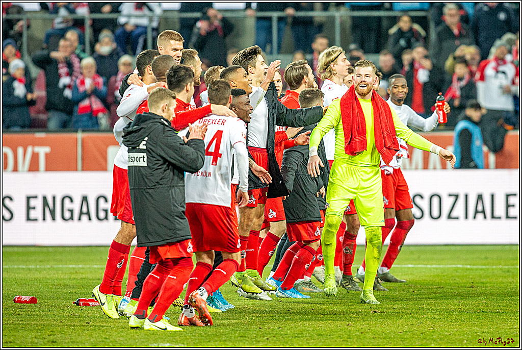 Fussball 1. Fussball Bundesliga, 1.FC Koeln - VfL Wolfsburg, 18.01.2020