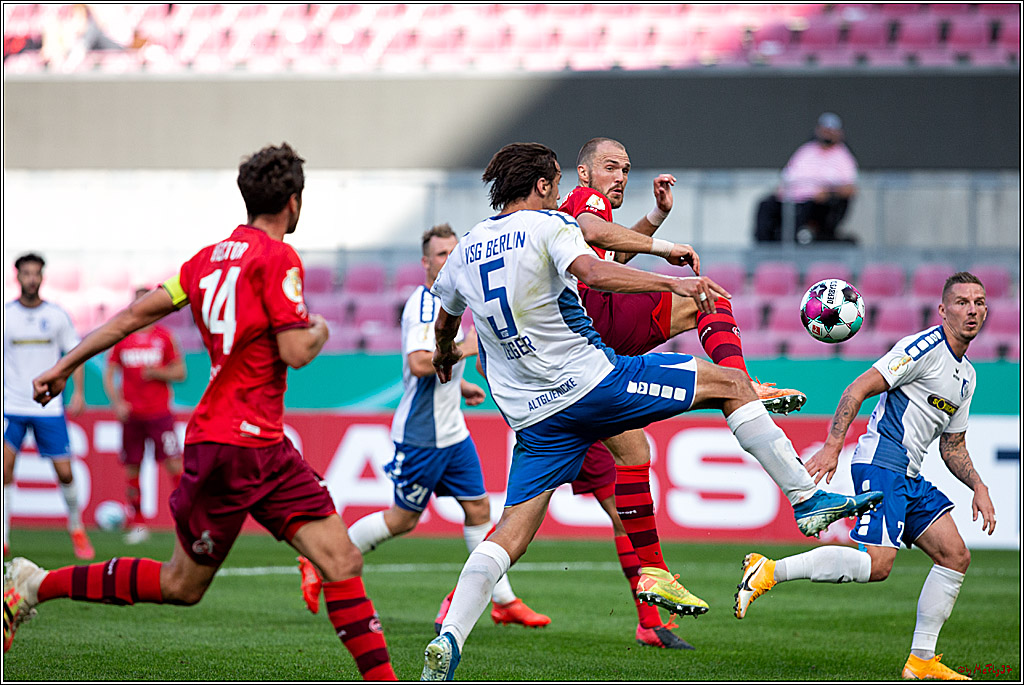 1. Runde des DFB-Pokals, VSG Altglienicke - 1.FC Koeln , 12.09.2020