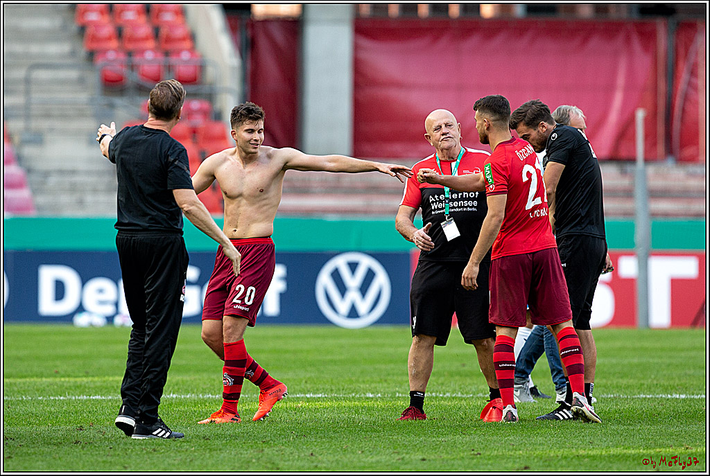 1. Runde des DFB-Pokals, VSG Altglienicke - 1.FC Koeln , 12.09.2020