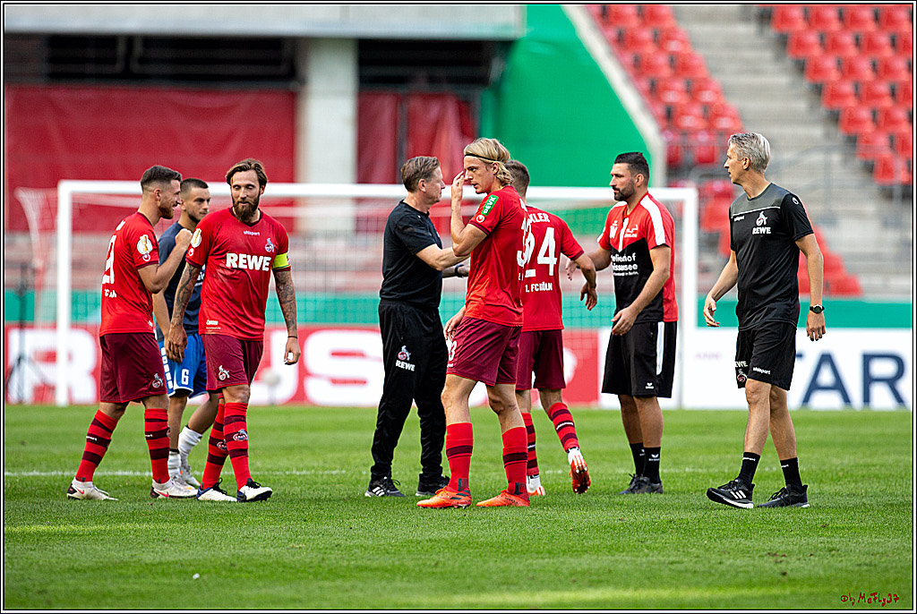 1. Runde des DFB-Pokals, VSG Altglienicke - 1.FC Koeln , 12.09.2020