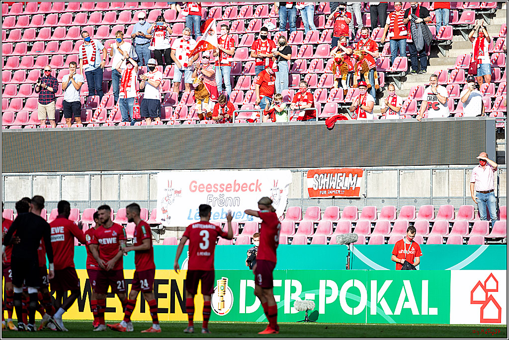 1. Runde des DFB-Pokals, VSG Altglienicke - 1.FC Koeln , 12.09.2020