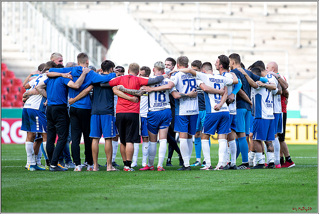 1. Runde des DFB-Pokals, VSG Altglienicke - 1.FC Koeln , 12.09.2020