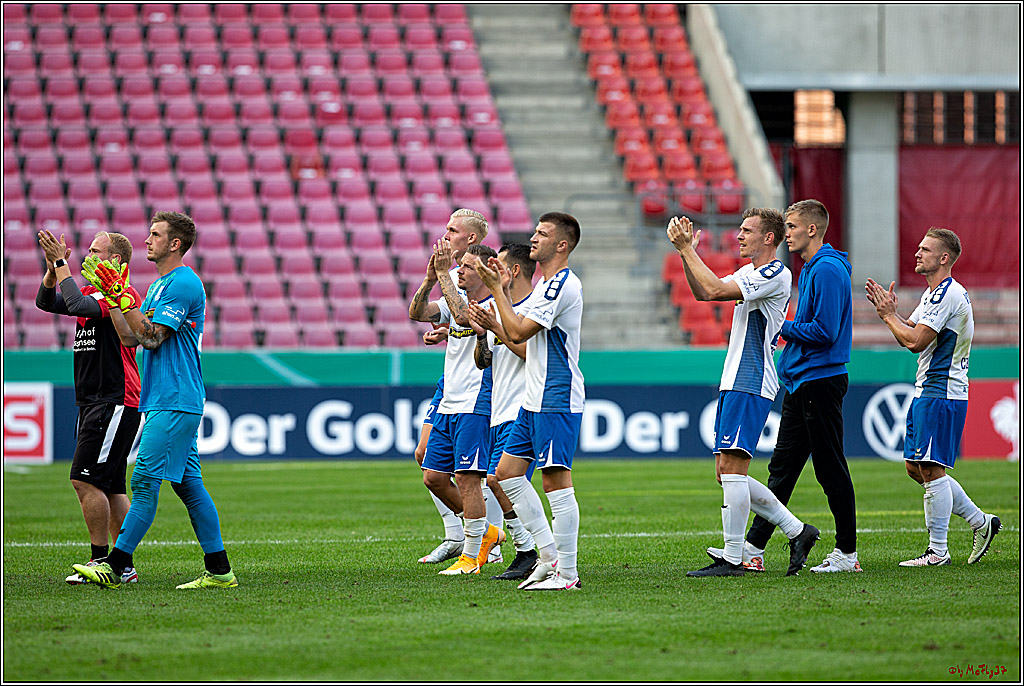1. Runde des DFB-Pokals, VSG Altglienicke - 1.FC Koeln , 12.09.2020