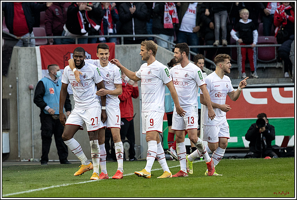 1. Fussball Bundesliga, 1.FC Koeln - Bayer 04 Leverkusen, 24.10.2021