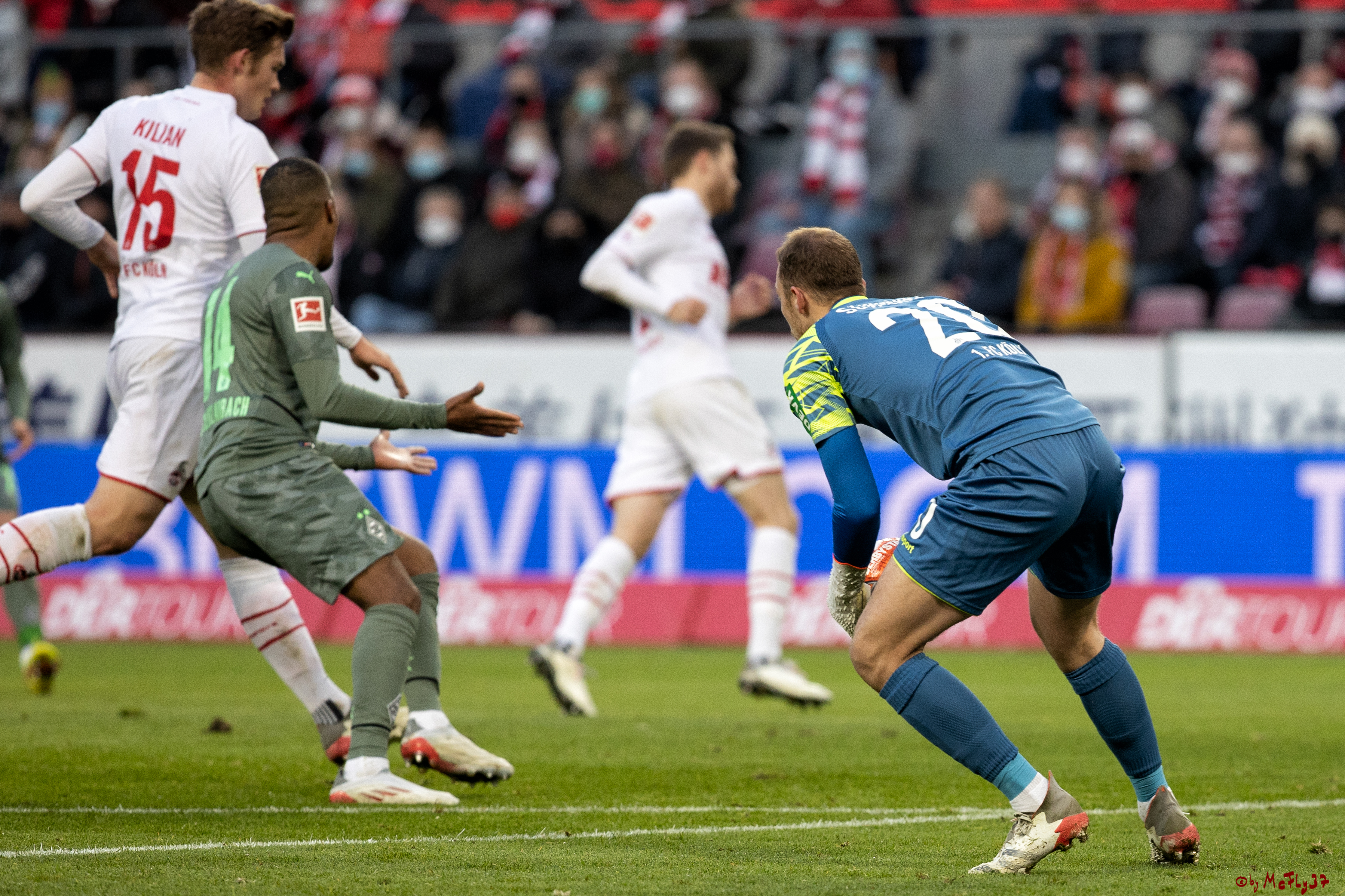 1. Fussball Bundesliga, 1.FC Koeln - Borussia Moenchengladbach, 27.11.2021