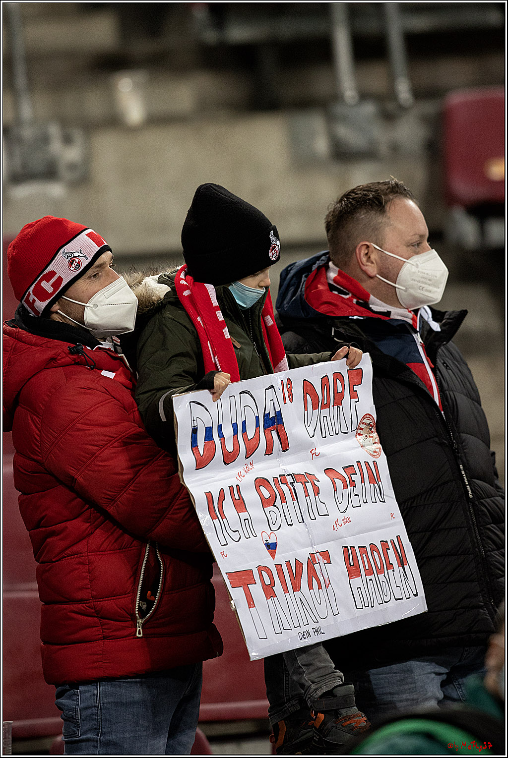 1. Fussball Bundesliga; 1.FC Koeln - FC Augsburg, 10.12.2021