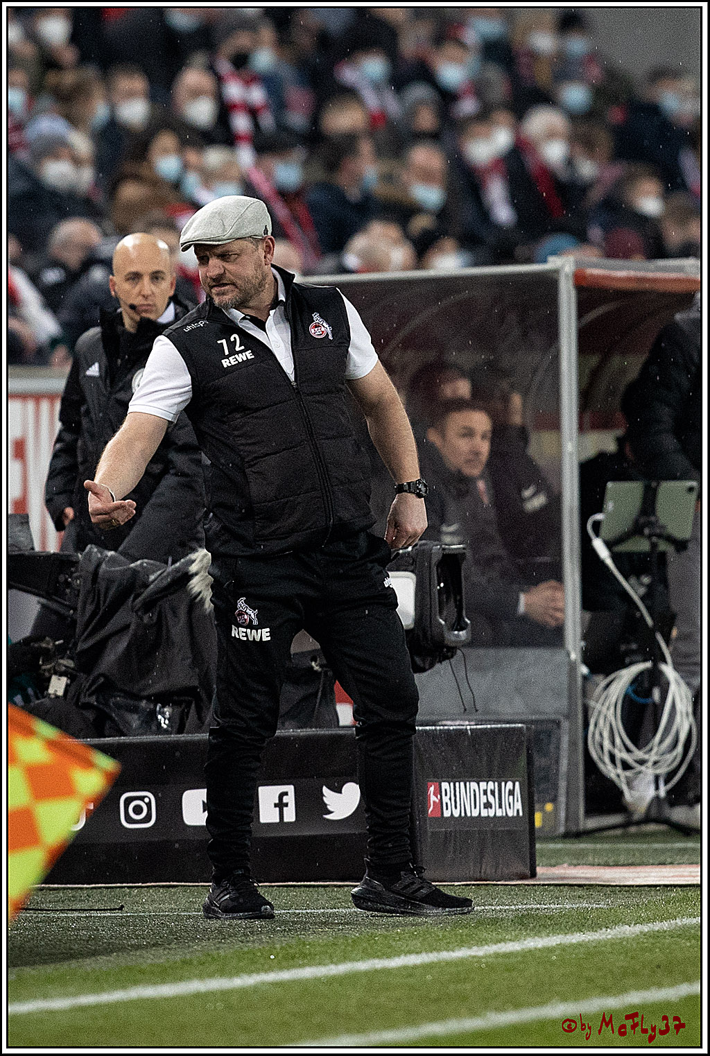 1. Fussball Bundesliga; 1.FC Koeln - FC Augsburg, 10.12.2021