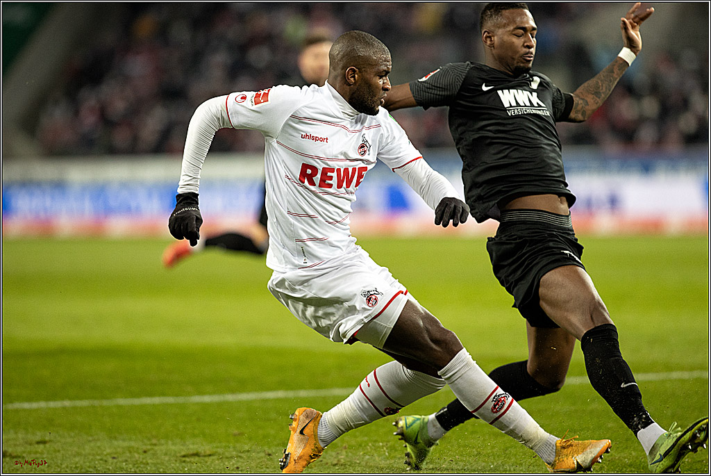 1. Fussball Bundesliga; 1.FC Koeln - FC Augsburg, 10.12.2021