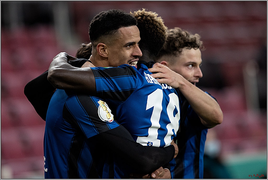 DFB-Pokal Herren Achtelfinale, 1.FC Koeln - Hamburger SV , 18.01.2022