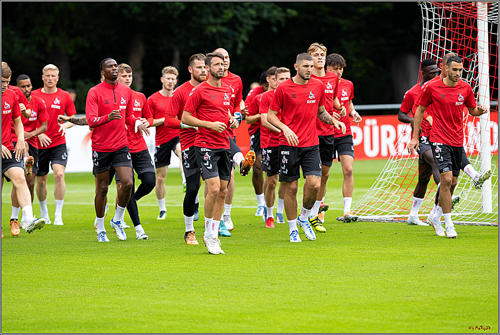 1. Fußball Bundesliga, Training 1.FC Köln, 29.06.2022