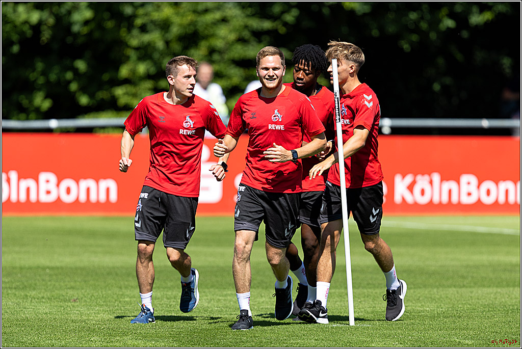 1. Fußball Bundesliga, Training 1.FC Köln, 29.06.2022