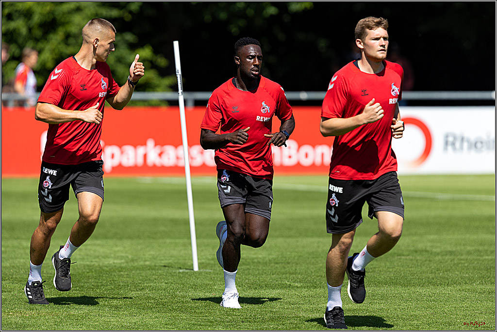 1. Fußball Bundesliga, Training 1.FC Köln, 29.06.2022